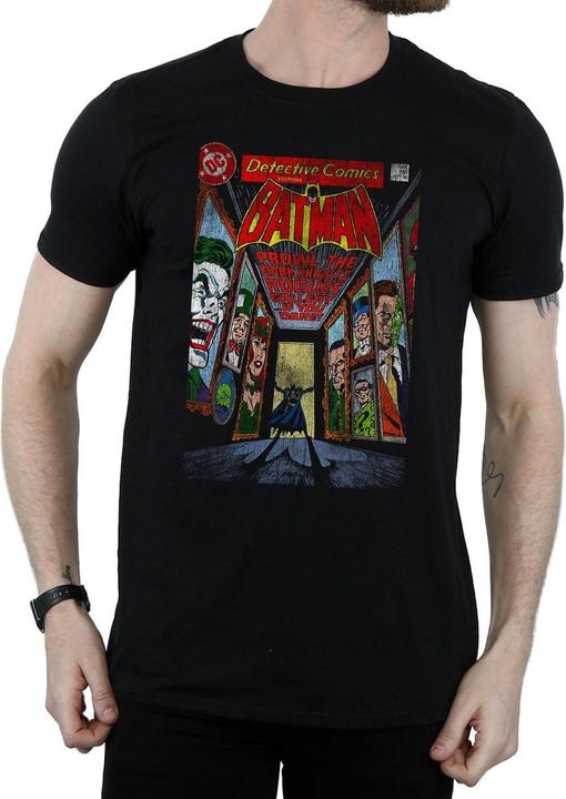 Immagine prodotto Batman Maglietta in cotone con copertina del fumetto Rogues Gallery (L)