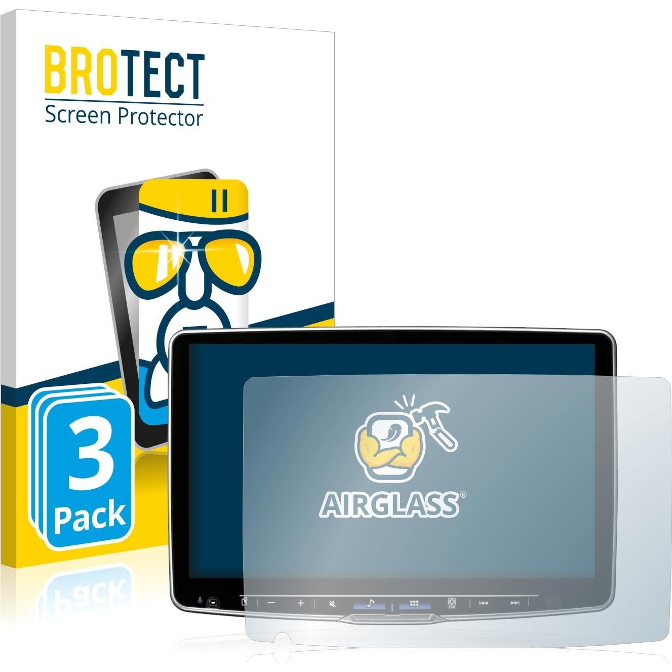 BROTECT AirGlass Panzerglasfolie, Smartwatch Schutzfolie, Transparent