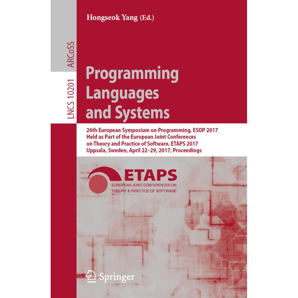 Programming Languages and Systems, Fachbücher