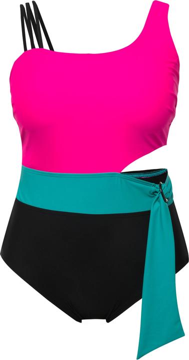 Produktbild Ulla Popken Badeanzug, Colorblocking, Softcups (42)