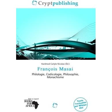 François Masai, Fachbücher