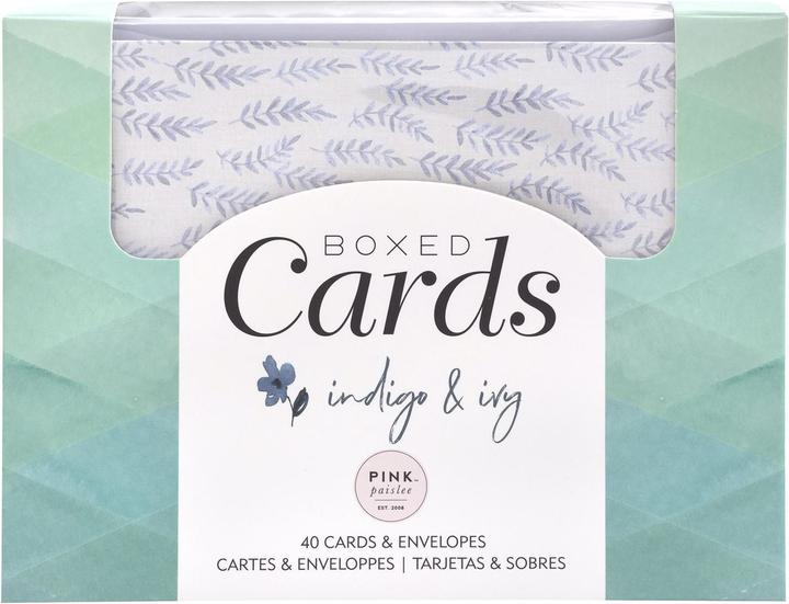 Immagine prodotto American Crafts Set di carte Motif Indigo & Ivy 40 pezzi (1 pz.)