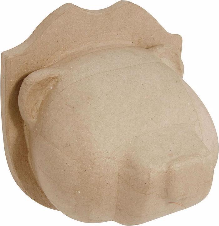 Produktbild Décopatch Papp-Trophäe 17.5 x 15.3 x 12 cm Bär