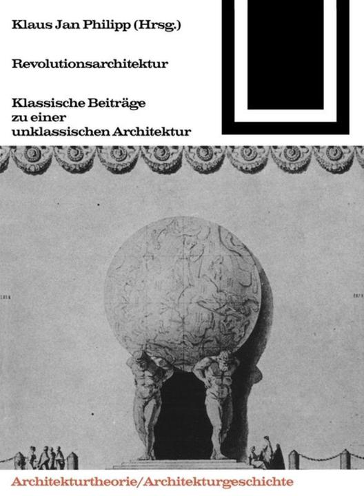 Produktbild Revolutionsarchitektur (Deutsch, Klaus Philipp, 1990)