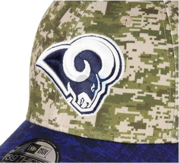 Immagine prodotto New Era NFL - Los Angeles Rams - Digi Camo 39Thirty Cap Verde LXL (59, 60, 61, 62)