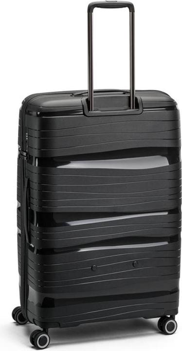 Produktbild North Pioneer Harde koffer / Trolley / Reiskoffer - 77 cm (Extra Large) - OSL - Zwart (92 l)