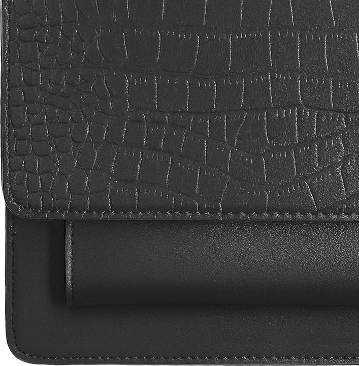 Actual product image Gallantry Black metallic chain handbag