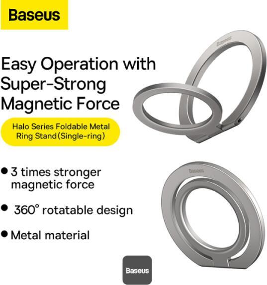 Produktbild Baseus Halo Series Foldable Metal Ring Stand