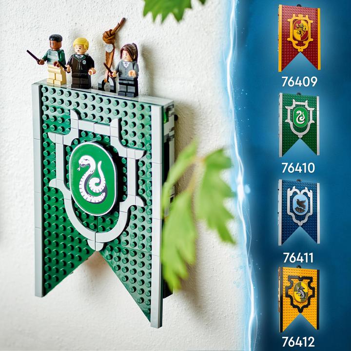 Image du produit LEGO Bannière de la maison Serpentard (76410, LEGO Harry Potter)