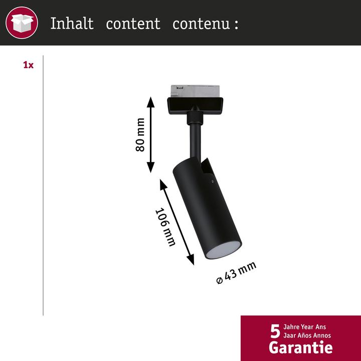 Produktbild Paulmann URail Spot Tubo (330 lm)
