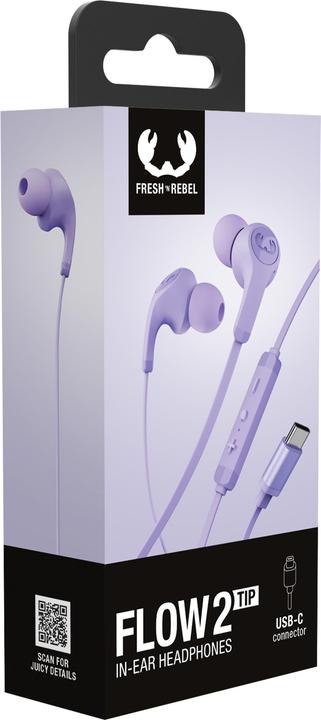 Produktbild Fresh'N Rebel Fresh 'n Rebel Flow 2 Tip Dreamy Lilac (NC, Kabelgebunden)