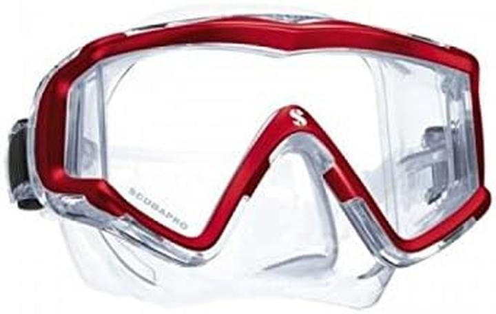 Scubapro - New Crystal VU, transparant, rood