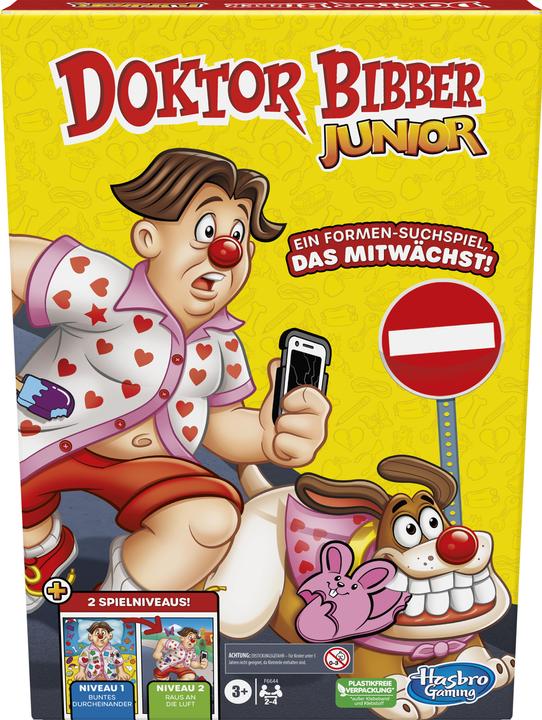 Actual product image Hasbro Gaming Doctor Bibber Junior (German)