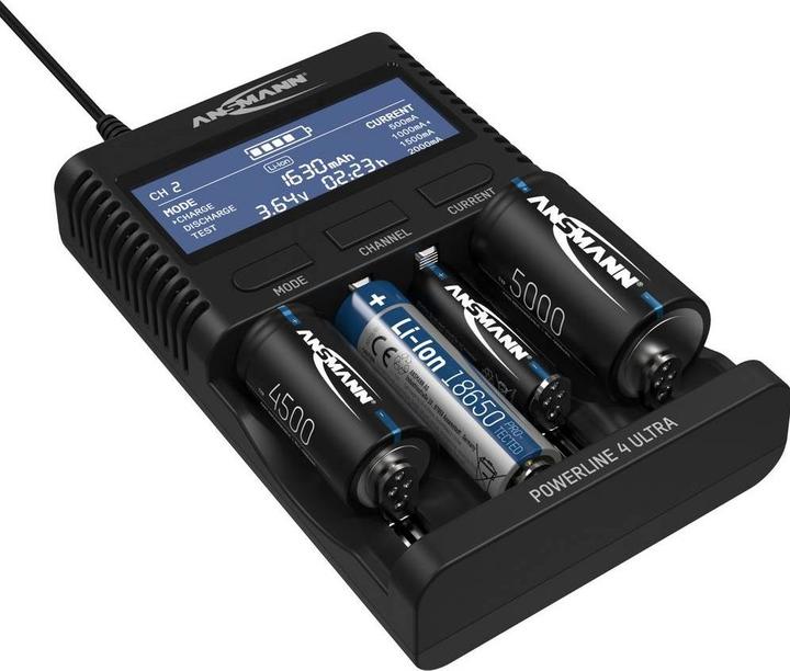 Actual product image Ansmann Powerline 4 Ultra (1 pcs., Chargers without battery)