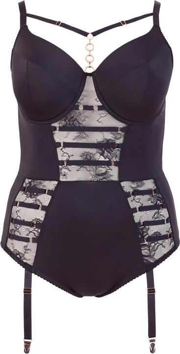 Image du produit Cottelli Collection Body à jarretelles (XXL)