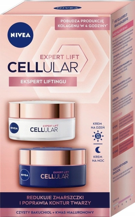 NIVEA DUO Cellular Expert Lift Set (Day Cream 50ml+Night Cream 50ml) 1op. (Facial care set)
