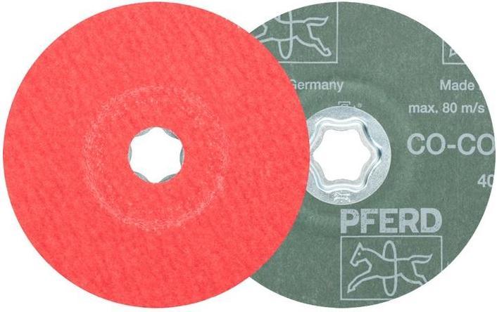Produktbild Pferd Schleifteller COMLICK Fiberschleifer 125 mm Keramikkorn CO COOL 60 (60)