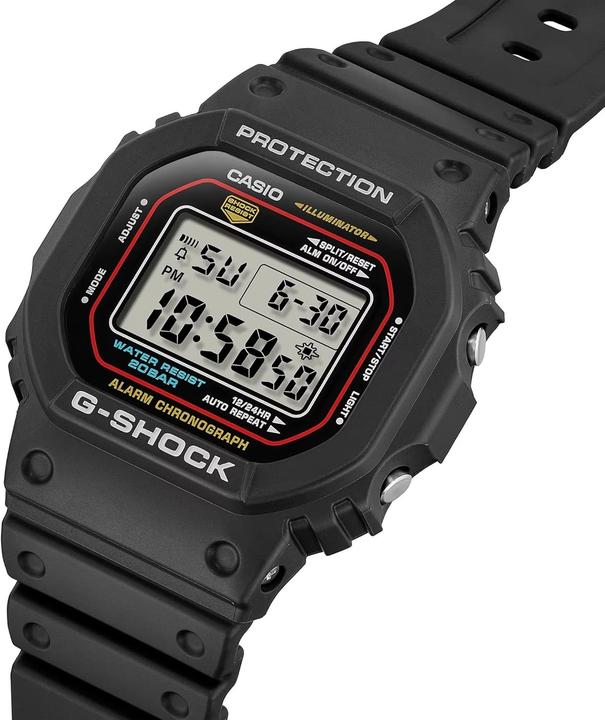 Produktbild Casio DW-5600RL-1ER (Chronograph, Digitaluhr, 42.80 mm)