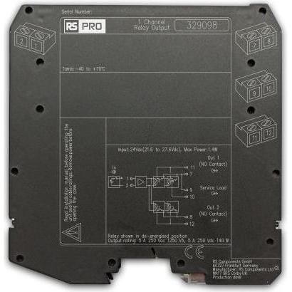 RS PRO Sicherheitsrelais, 5V, 1-Kanal Sicherheitsr (PL001-D5094S)