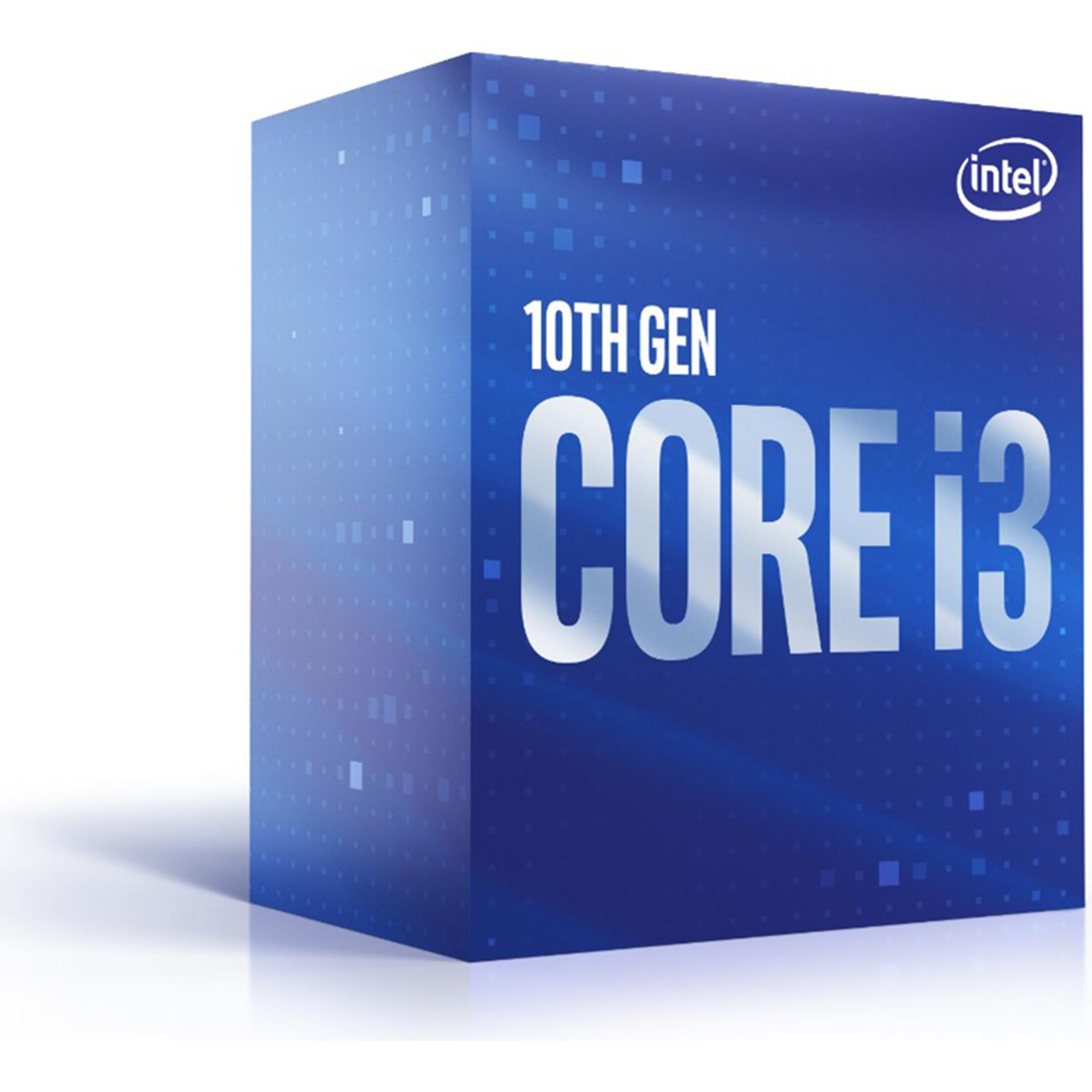 Intel Core i3-10100 (LGA 1200, 3.60 GHz, 4 -Core), Prozessor