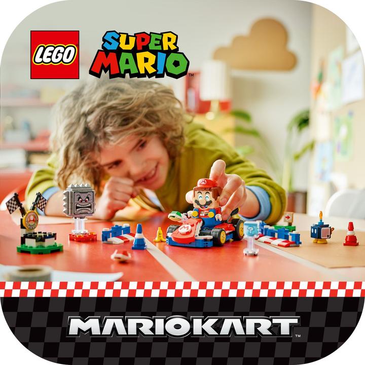 Produktbild LEGO Mario Kart – Interaktiver LEGO Mario & Standard-Kart (72043, LEGO Super Mario)