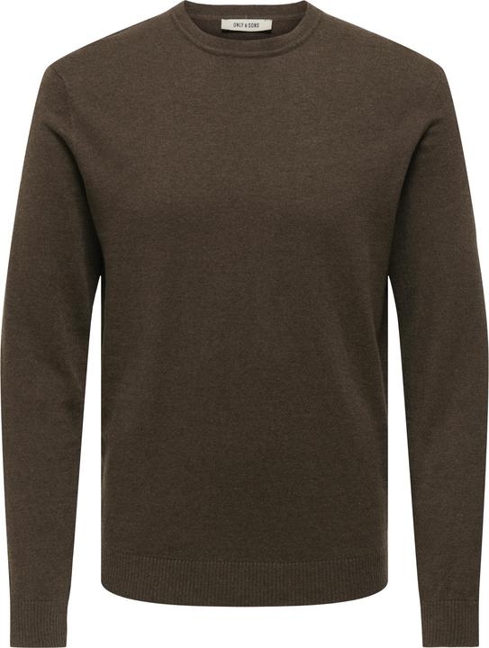 Produktbild Only & Sons Onsloui Reg 12 Mel Crew Knit Noos (M)