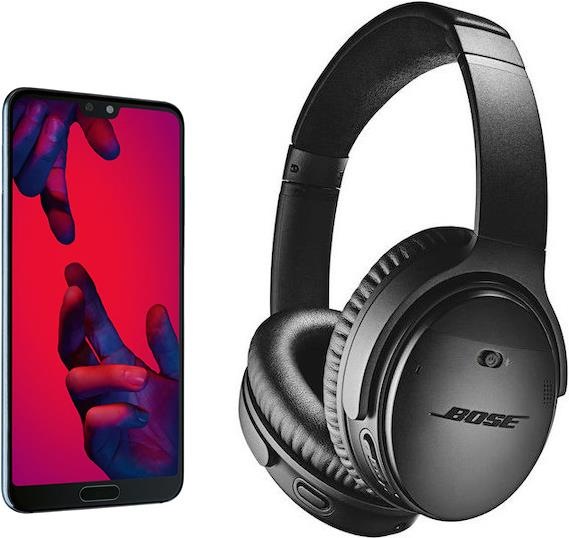 Produktbild Huawei P20 Pro + Bose QuietComfort 35 II