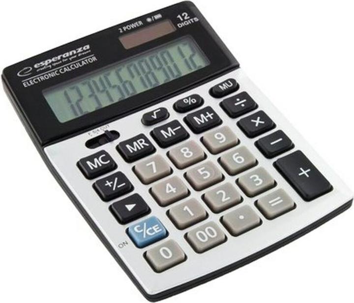 Esperanza ECL102 Taschenrechner Desktop Einfacher Taschenrechner (Akkubetrieb)