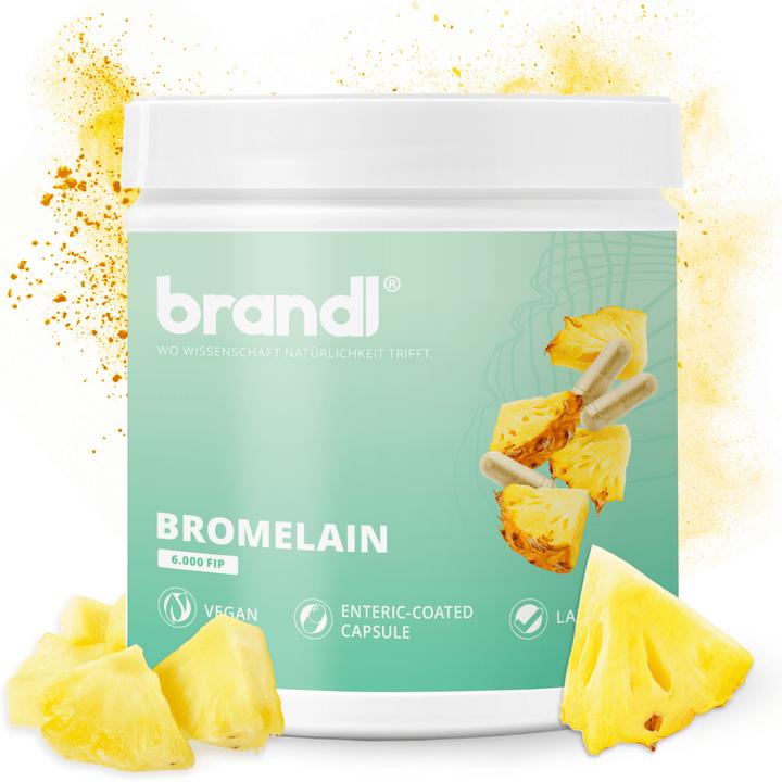 Brandl Bromelain Vegan (1 Stück, Kapseln, 140 g)