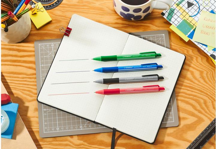 Actual product image STABILO Kugelschreiber Pointball (Dark grey, 1 x)