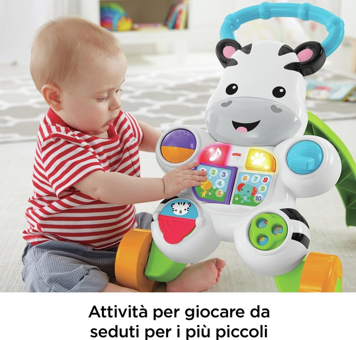Actual product image Fisher-Price Learn with Me Zebra Walker