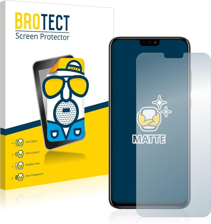 Actual product image BROTECT Protector Anti-Glare (2 Piece, Honor View 10 Lite)
