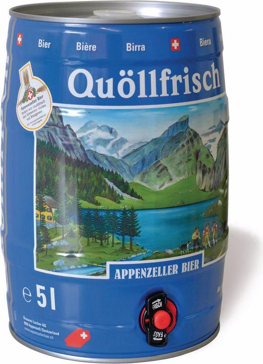 Produktbild Trisa Quöllfrisch Fass 5 l hell mit Bierkühler