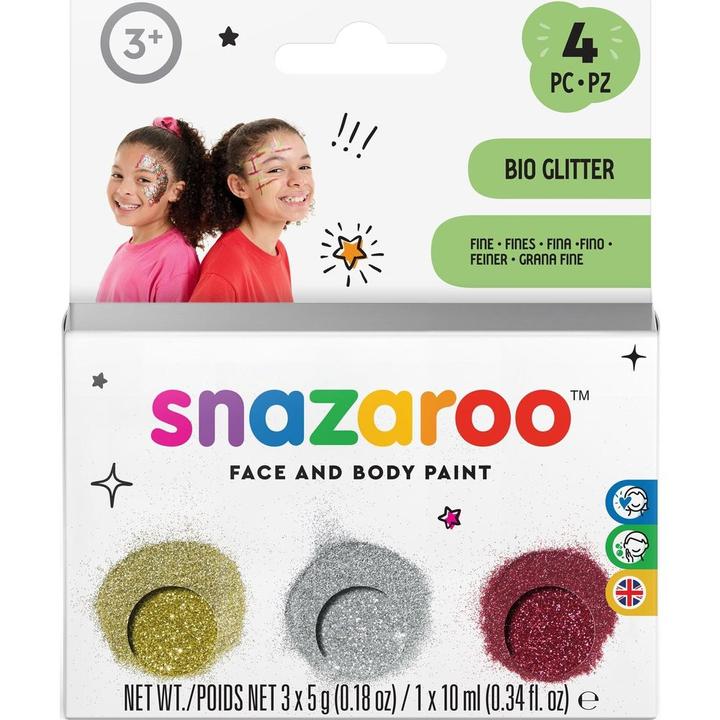 Produktbild Snazaroo Glitzer Set Fein, 3 Farben