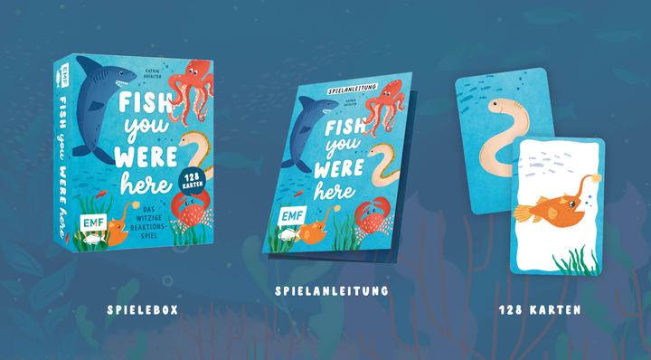 Produktbild Kartenspiel: Fish you were here – Das witzige Reaktionsspiel (Deutsch)