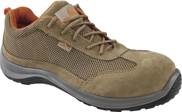 Image du produit Delta Plus Chaussures d'entraînement de sécurité Beige, avec embout de protection EN 20345 S1P, SRC, taille 43 (S1P, 43)