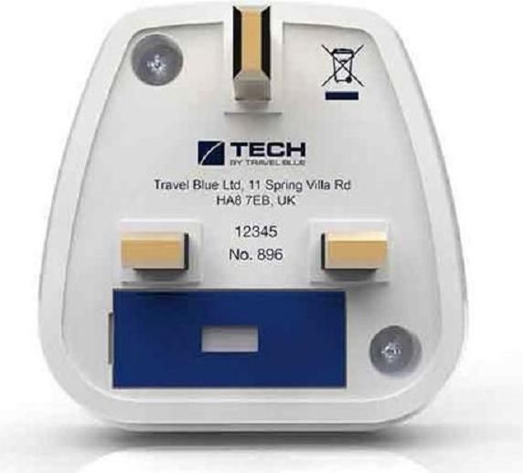 Produktbild Travel Blue Reiseadapter EU - UK