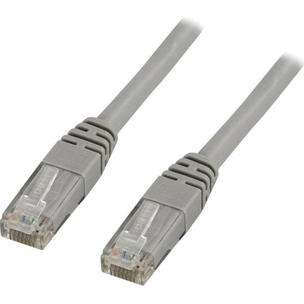 Deltaco U/UTP Cat6 patchkabel LSZH 35m gra - CAT 6 - UTP (CAT6, 35 m), Netzwerkkabel