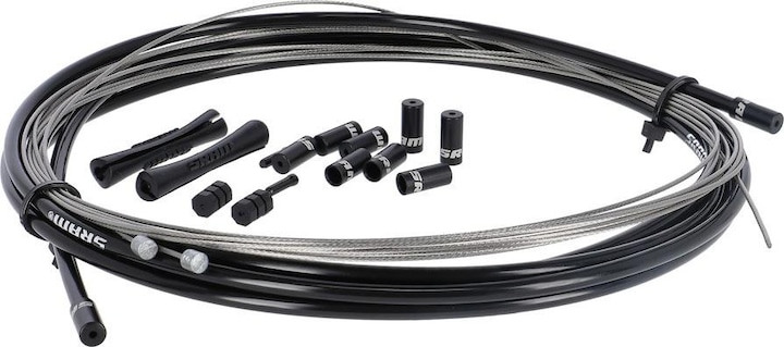 Actual product image Sram Gear Cable Kit Road & MTB Black 4mm