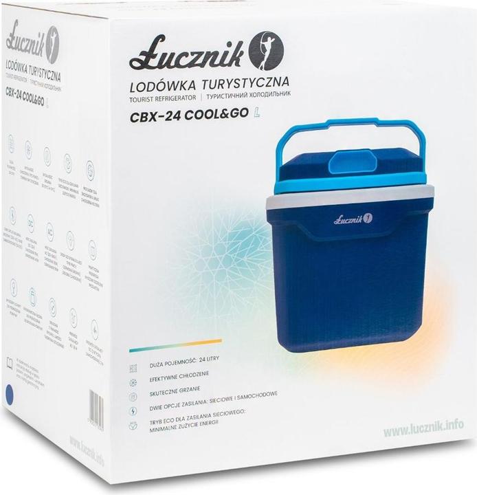 Image du produit Łucznik Touristischer Autokühlschrank Lucznik CBX-24 Cool&Go L 24L 12V/220-240V (24 l)