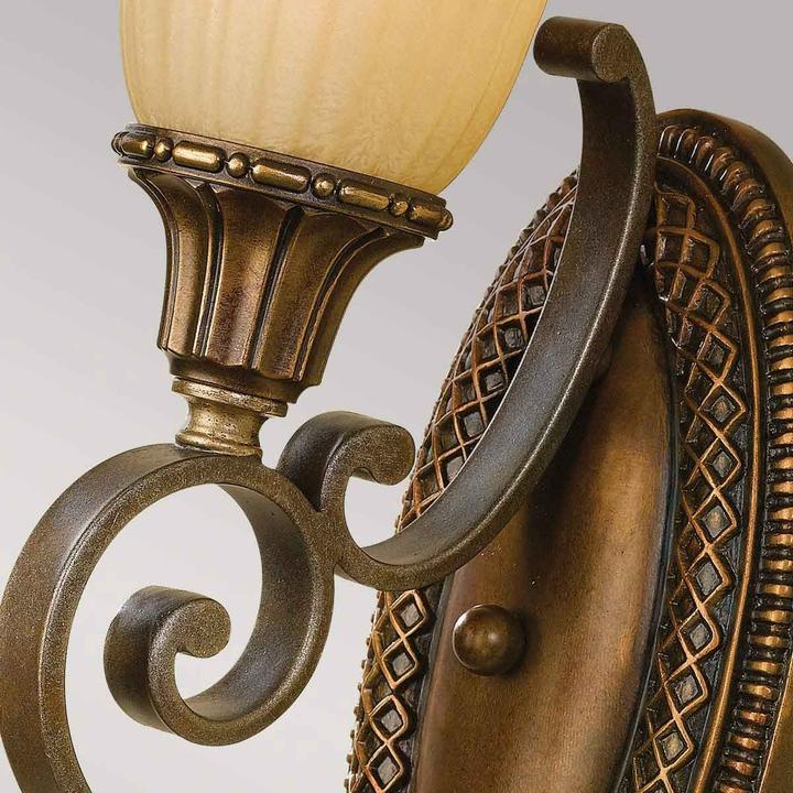 Actual product image Elstead Lighting Kelham Hall wall light E27 Florence gold, British bronze (E27, IP20)