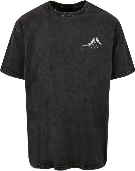 Produktbild Merchcode Love Birds Acid Washed Heavy Oversize Tee - 134769 (L)