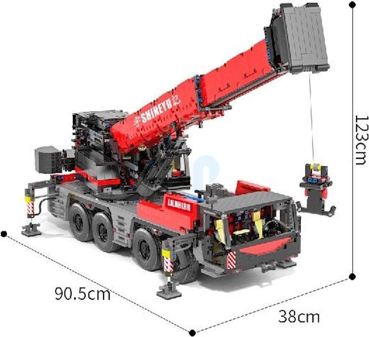 Actual product image Happy Build Mobile crane