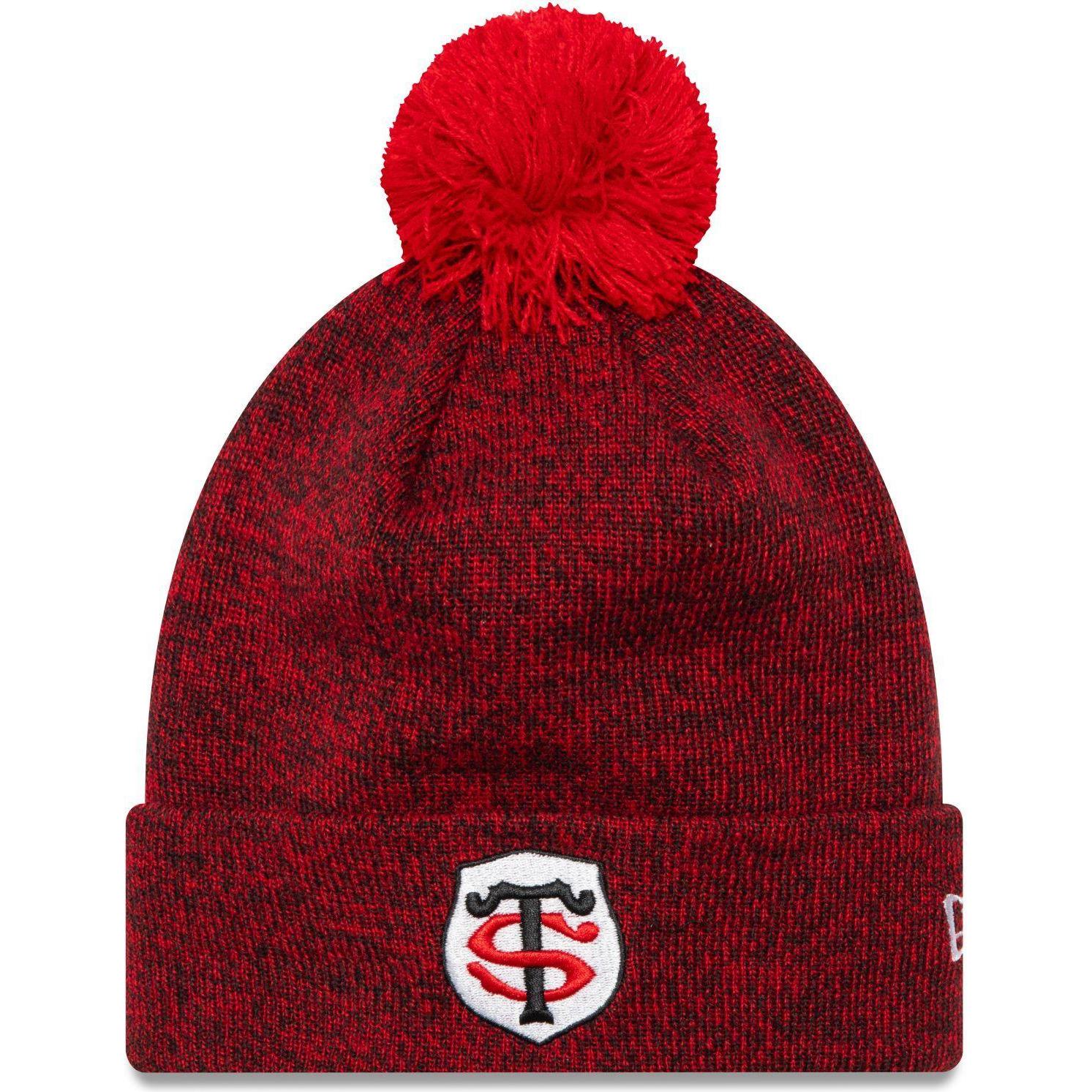 Thumbnail - New Era, Herren, Mütze, Wintermütze Marl Cuff Beanie - Stade Toulousain, Rot