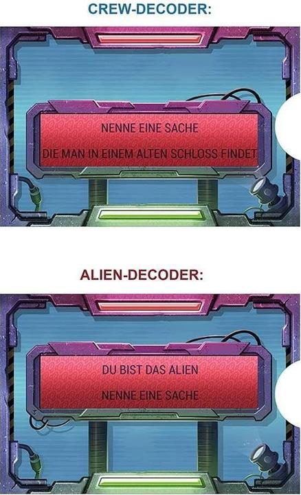 Actual product image Piatnik Alien On Board (German)