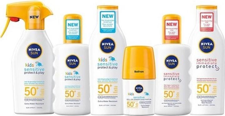 Produktbild NIVEA Sun Sensitive Immediate Protect Sun Spray SPF50 200ml (Sonnenspray, SPF 50, 200 ml)