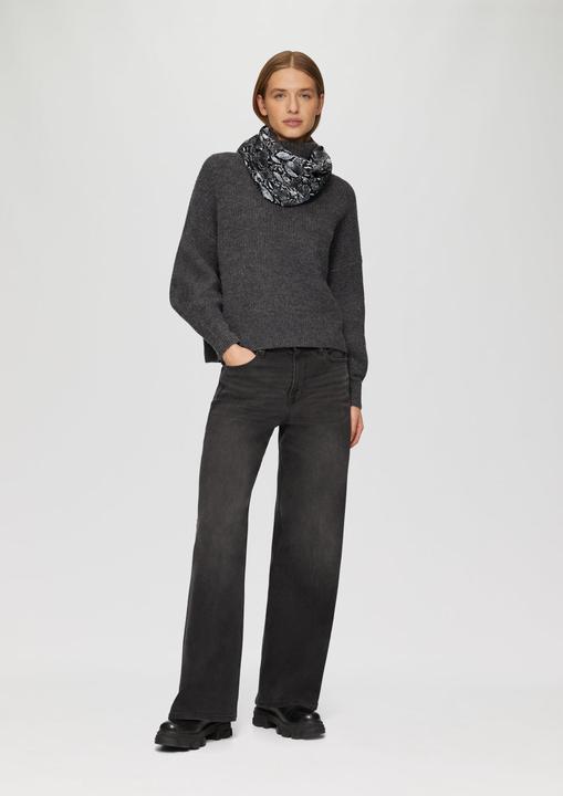 Immagine prodotto s.Oliver Snood Loop-Schal mit All-over-Print in Schlangenoptik