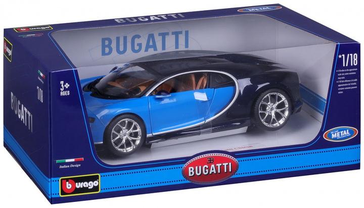 Actual product image Bburago Bugatti Chiron