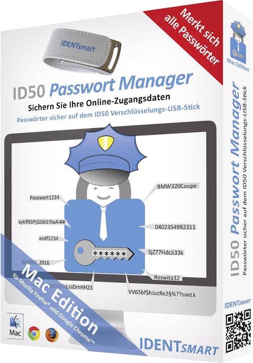 Produktbild IDENTsmart ID50 Passwort Manager
