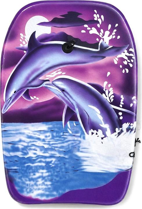 Splash & Fun Bodyboard – Schwimmbrett für Kinder mit Halteleine